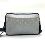 Louis Vuitton Bag Alpha Gray Shoulder Pochette Horizontal Men's Monogram Satellite M44169 LOUISVUITTON