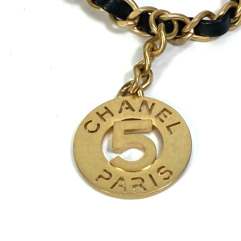 CHANEL AS3710 Matelasse Small Hobo Chain 23C Shoulder Bag Jersey Women's Black