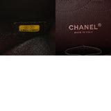 CHANEL Chanel Matelasse Chain Shoulder Double Flap 30cm Purple A58600 Women's Caviar Skin Bag