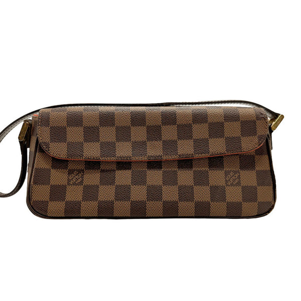 Louis Vuitton LOUIS VUITTON Handbag Damier Recoleta Canvas Ebene Women's N51299 n0130