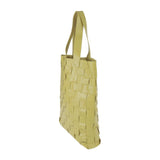 BOTTEGA VENETA Cassette Intrecciato Tote Bag 629070 Leather Yellow