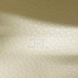 Hermes Handbag Picotin PM □I Stamp Taurillon Clemence Chevre Gold White Women's