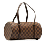 Louis Vuitton Damier Papillon PM 26 Handbag N51304 Brown PVC Leather Women's LOUIS VUITTON