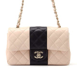 Chanel Chain Shoulder Bag Coco Mark Lambskin A69900 CHANEL Flap Black