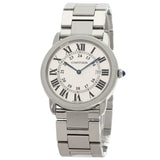 Cartier W6701005 Rondo Solo LM Watch Stainless Steel/SS Men's CARTIER