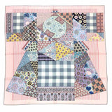 HERMES Scarf Muffler Carre 90 L'Art du Sarasa Chintz Art 003273S 09 ROSE PALE Pink 100% Silk Hermes aq9420