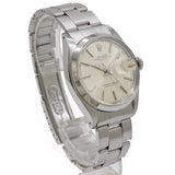 ROLEX Rolex Oyster Perpetual Date Silver Dial SS Men's AT Automatic Watch No. 19 1500