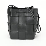 BOTTEGA VENETA Small Cassette Crossbody Bucket Bag 680218VCQC48425 Intrecciato Leather S-156307