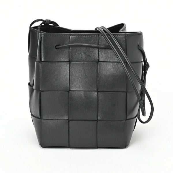 BOTTEGA VENETA Small Cassette Crossbody Bucket Bag 680218VCQC48425 Intrecciato Leather S-156307