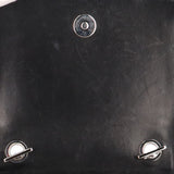 Chanel Boy Shoulder Bag Enamel Black Women's CHANEL