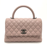 Chanel A92991 CC Mark Bag 2WAY/Crossbody Hand Bag Pink Based SilverHardware