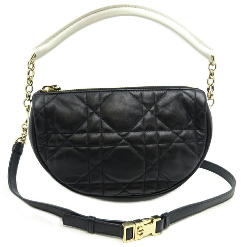 Christian Dior Vibe Hobo Small Women's Handbag M72000NOA Lambskin Black