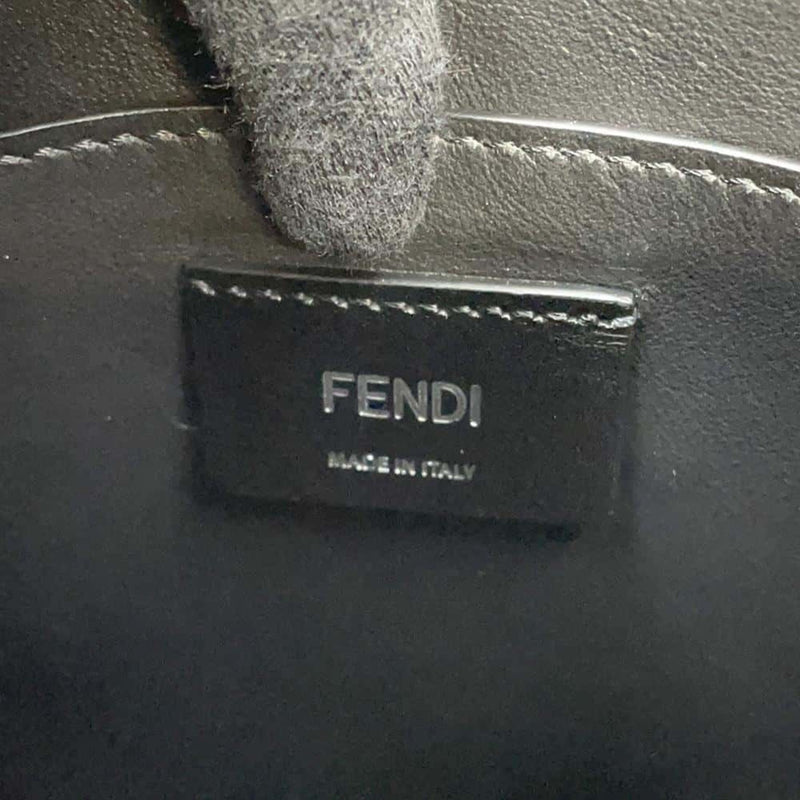 Fendi Handbag Bag Leather 7VA512 FENDI 2way Shoulder Black