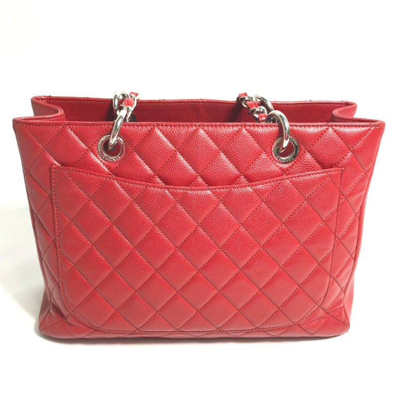 Chanel A50995 CC Mark Shoulder Chain GST Shoulder Bag Bag Tote Bag Red