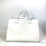 Chanel A69931 CC Mark 2WAY Shoulder Bag shoulder Hand Bag White SilverHardware