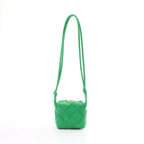 BOTTEGA VENETA Cassette Camera Bag Shoulder Leather Women's Green