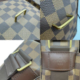 LOUIS VUITTON Louis Vuitton Broadway Damier Ebene Shoulder Bag N42270 TH1077 Men's Women's Brown