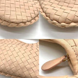 Bottega Veneta Intrecciato Handbag Leather Pink BOTTEGA VENETA