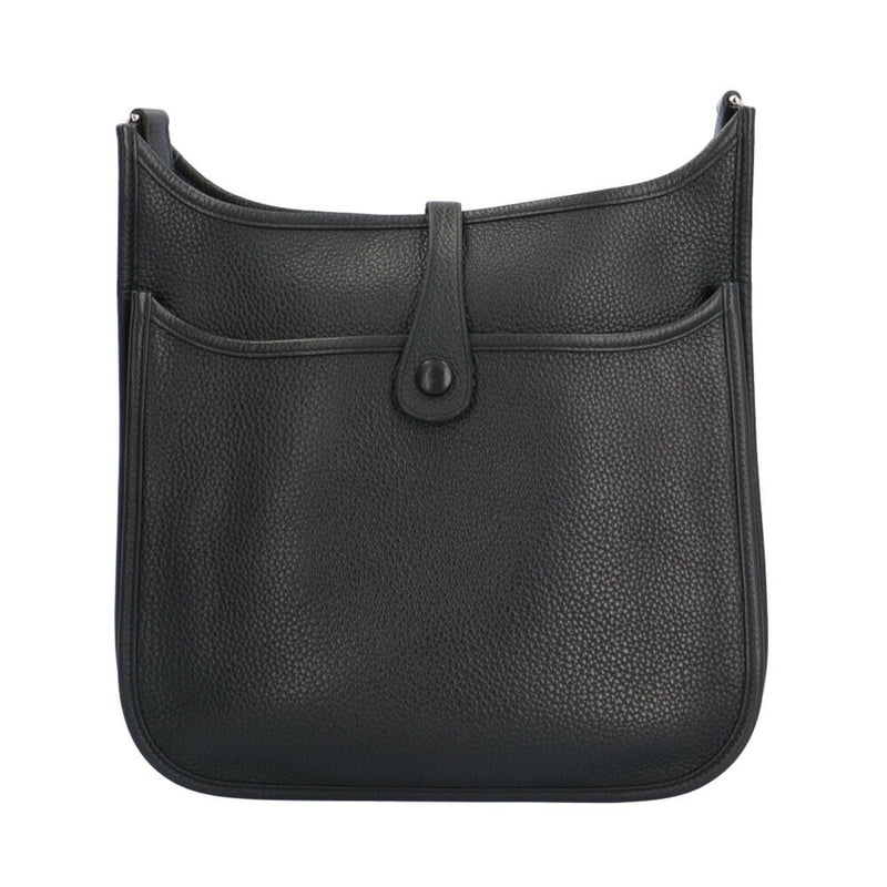 Hermes Evelyn III PM Shoulder Bag Leather Black Women's HERMES