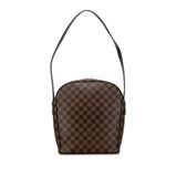 Louis Vuitton Damier Ipanema GM Shoulder Bag N51292 Brown PVC Leather Women's LOUIS VUITTON