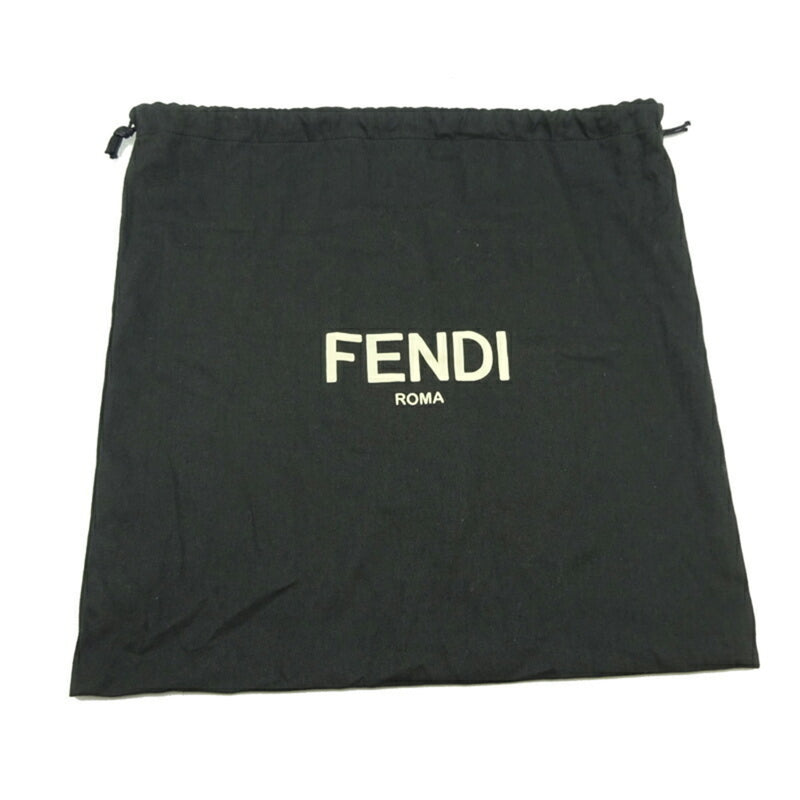 Fendi Monster Bugs Eye Women's Shoulder Bag 7VZ033 Nylon Black