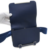 Hermes Geta Shoulder Bag Chevre Bleu Nuit B Stamp