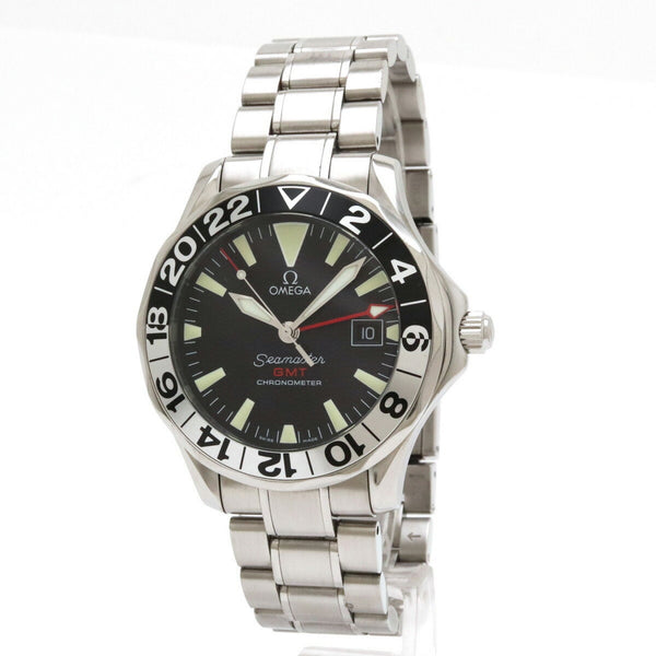 Watch OMEGA Seamaster 300 Professional Date GMT 50th Anniversary SS Black Dial AT Automatic 2243.50