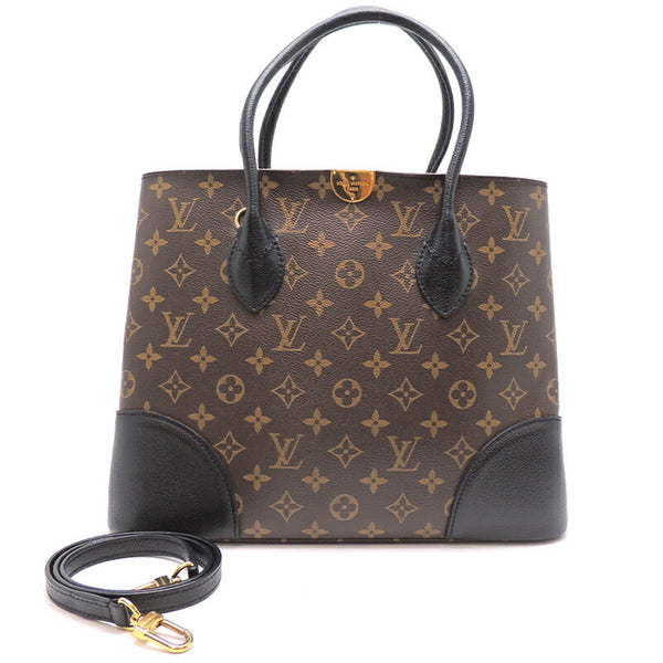 Louis Vuitton Flandrin Ladies Handbag M41595 Monogram Macassar Brown