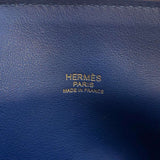 Hermes handbag Bolide 31 deep blue Taurillon Clemence Y stamp 2way shoulder black