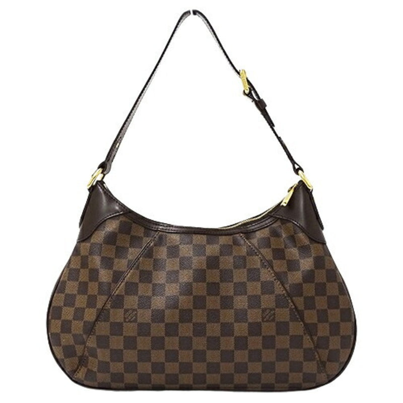 Louis Vuitton Damier Women's Shoulder Bag Thames GM N48181 Brown