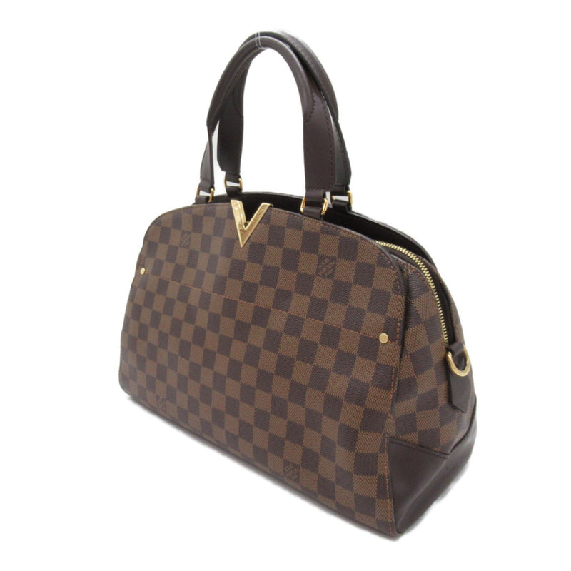 LOUIS VUITTON Kensington bowling Brown Ebene Damier PVC coated canvas N41505