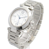 Cartier Pasha C Watch Stainless Steel Boys White W31074M7