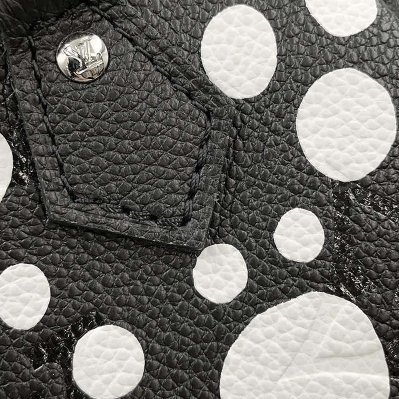 Louis Vuitton Handbag Monogram Empreinte LV x YK Nano Speedy M81910 Yayoi Kusama Black