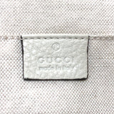 Gucci 370833 Bamboo Backpack WhiteBased SilverHardware