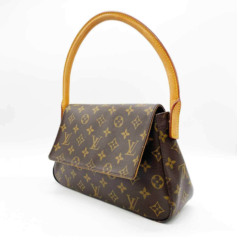 LOUIS VUITTON Looping Monogram Shoulder Bag Brown Women's M51147 ITW8RL21PDS0