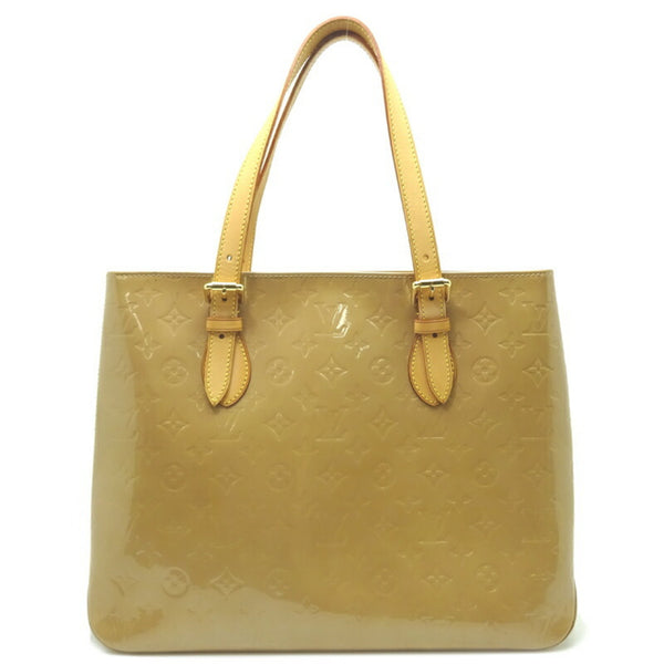 Louis Vuitton Brentwood Women's Shoulder Bag M91511 Vernis Beige