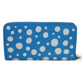 Louis Vuitton LOUIS VUITTON Long Wallet LV x YK Zippy Yayoi Kusama Monogram Empreinte Infinity Dot Blue Blanc M81954 Men's Women's Billfold