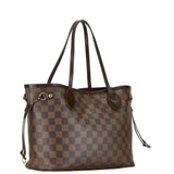 Louis Vuitton Damier Neverfull PM Handbag Tote Bag N51109 Brown PVC Leather Women's LOUIS VUITTON