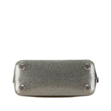 Balenciaga Glitter Handbag Shoulder Bag Grey Enamel Women's BALENCIAGA