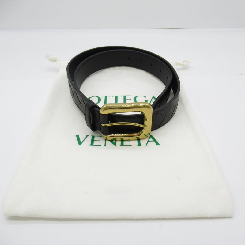 BOTTEGA VENETA Intrecciato belt Black Calfskin (cowhide) 734910V2Q81101985