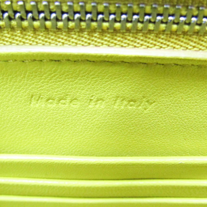 Celine Trotter Medium 179013 Women's Leather Shoulder Bag Yellow