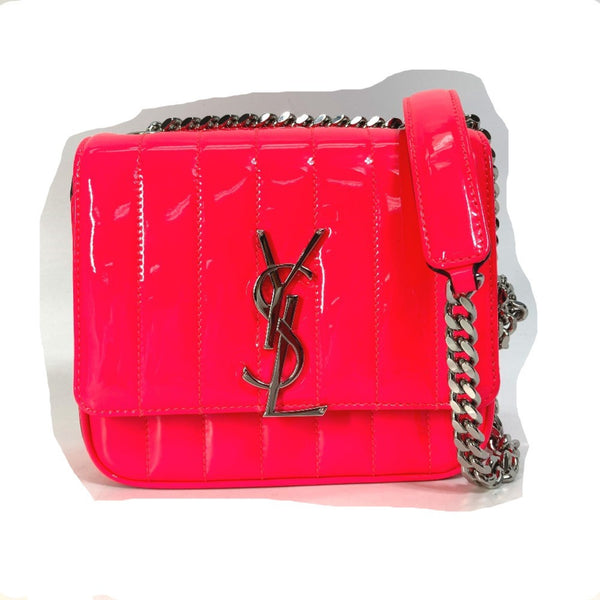 Saint Laurent Paris 538439 YSL Chain Crossbody bag Shoulder Bag Pink Based