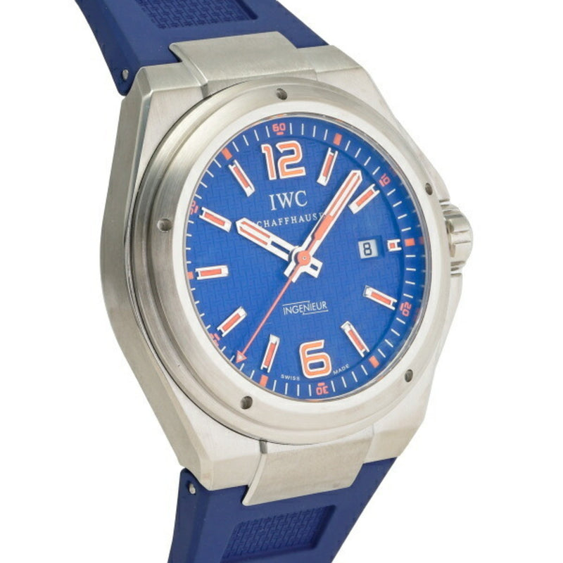 IWC Ingenieur Automatic Mission Earth Adventure Ecology Limited Edition 1000 IW323603 Blue Dial Men's Watch