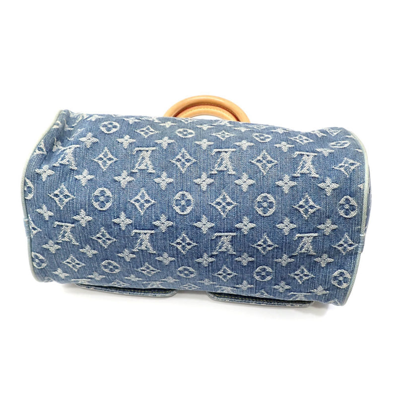 Louis Vuitton Handbag Monogram Denim Neo Speedy Women's M95019 Blue Boston