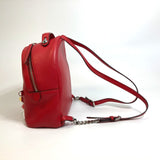 Fendi 8BZ038 Valentine limited color studs Backpack Backpack Red Red