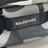 Balenciaga 6440312 Camouflage camouflage Backpack Shoulder Bag 2WAY Backpack Gray x Black