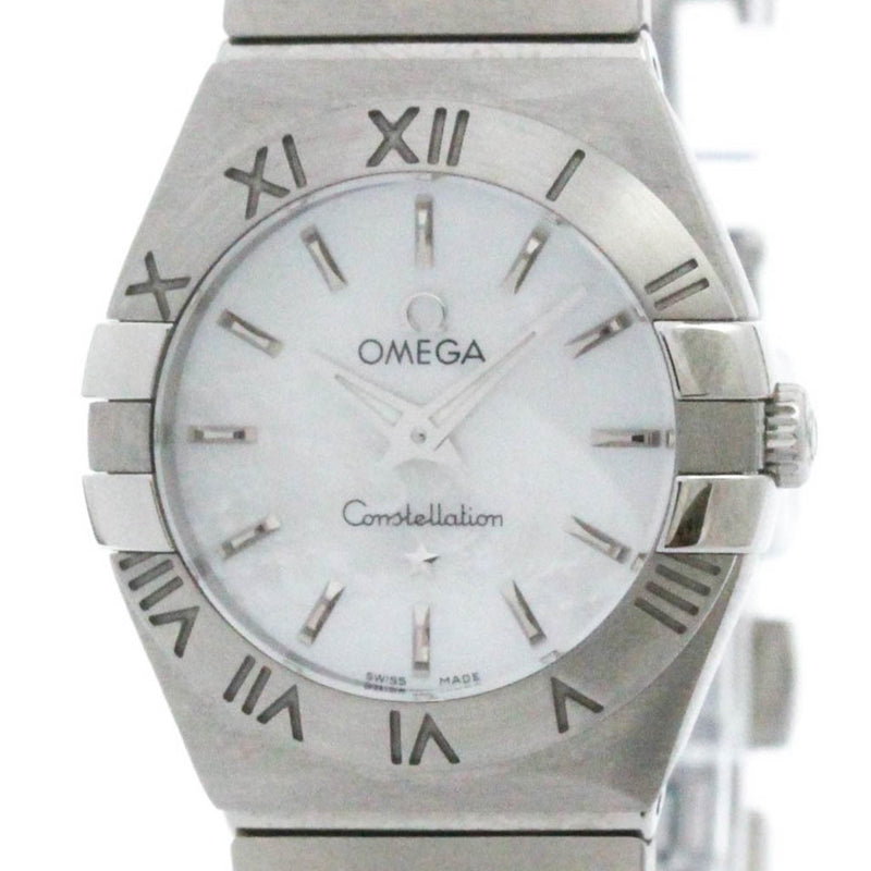 OMEGA Constellation MOP Dial Quartz Ladies Watch 123.10.24.60.05.001 BF575205