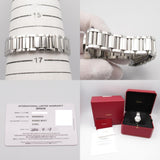 Cartier Ronde Must de Watch Stainless Steel Ladies Silver WSRN0033