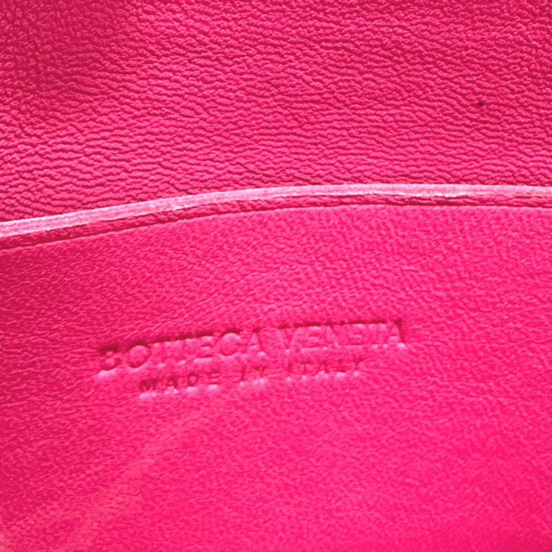 BOTTEGA VENETA Maxi Intrecciato Crossbody Pochette Crossbody Shoulder Bag pink