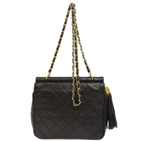 Chanel Chain Shoulder Matelasse Bag Lambskin Women's CHANEL